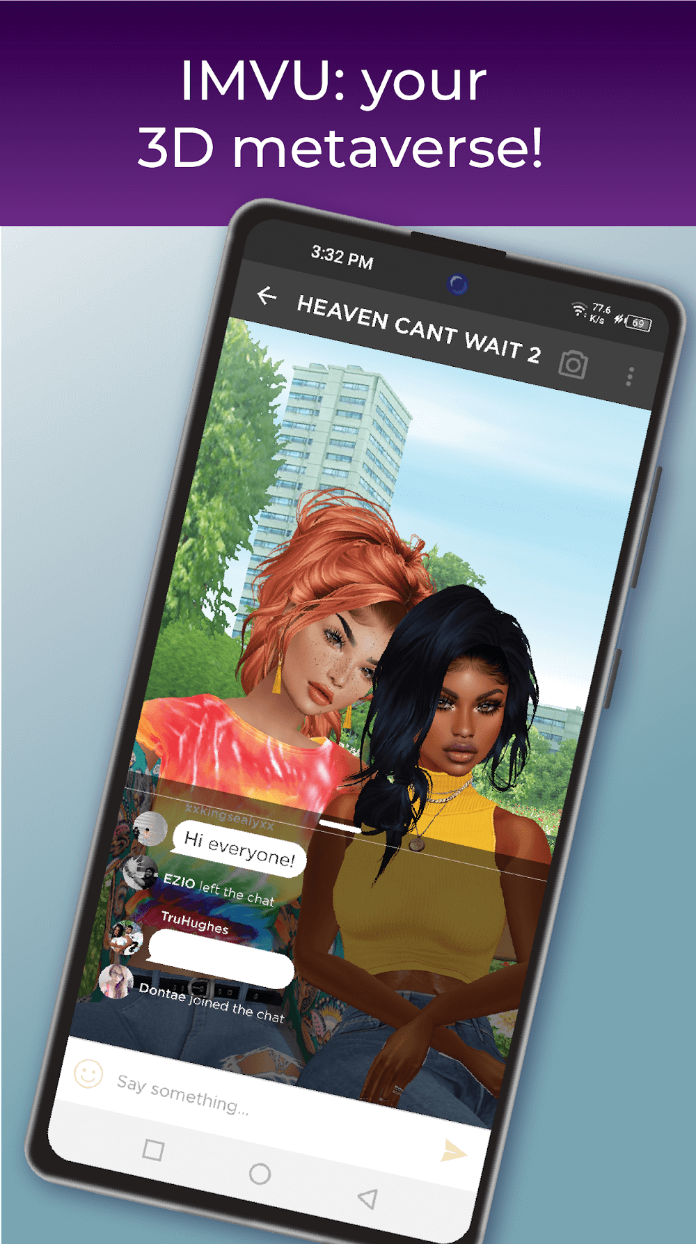 IMVU: 3D Metaverse tangkapan layar 2