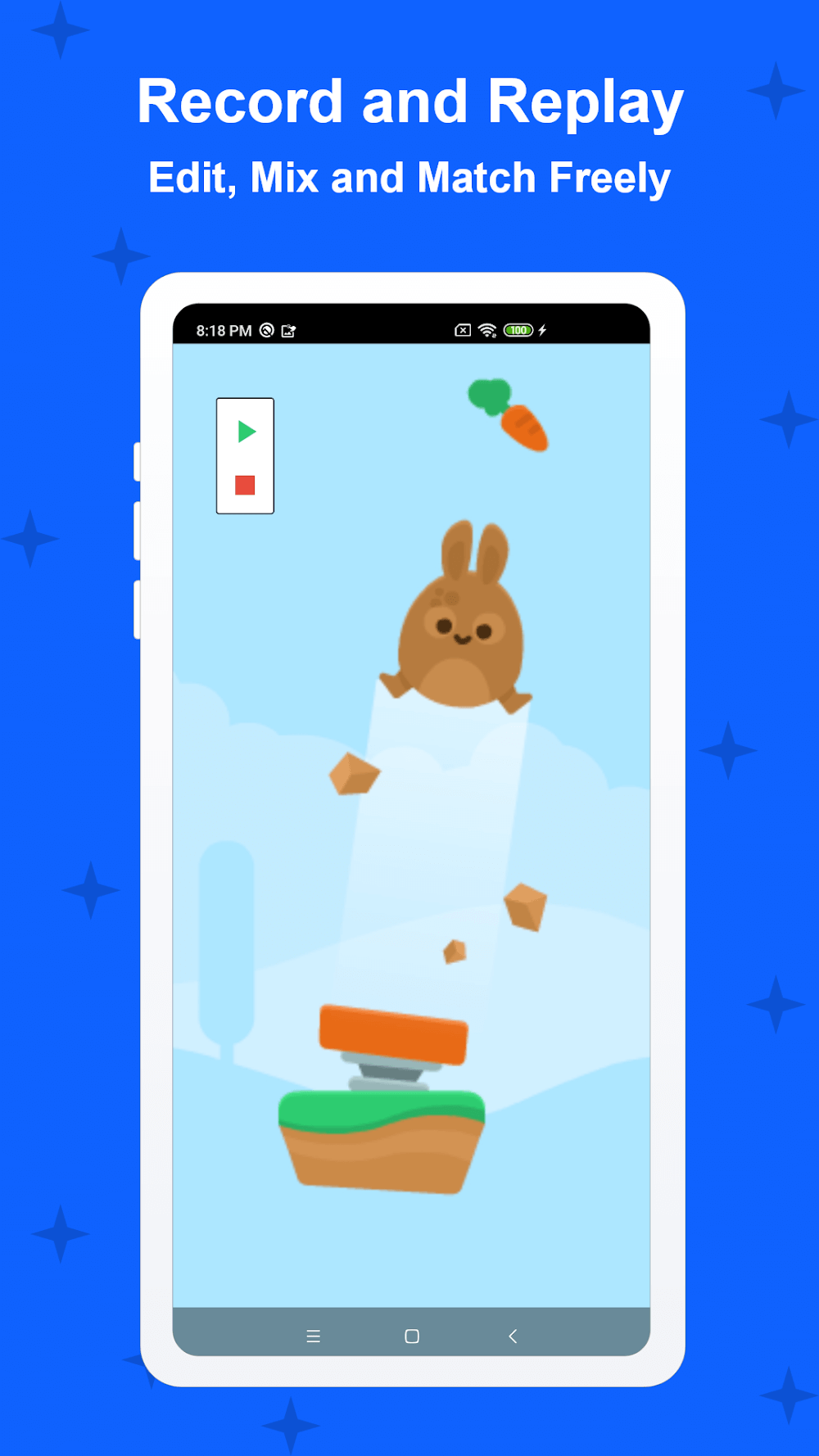 Aperçu de l'application Macrorify 4