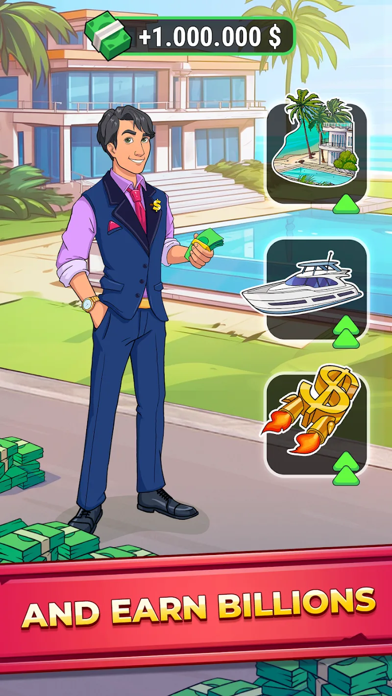 Rich Inc. Idle Life Simulator capture d'écran 3