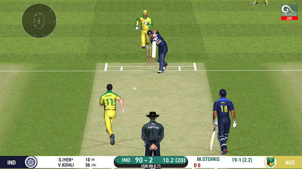 Real Cricket 20 captura de pantalla 3