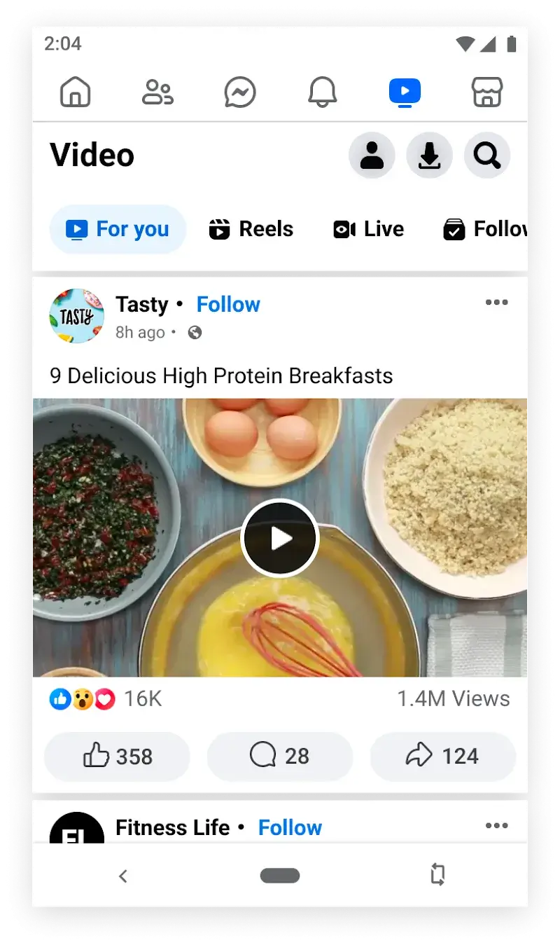 Facebook Lite captura de pantalla 3