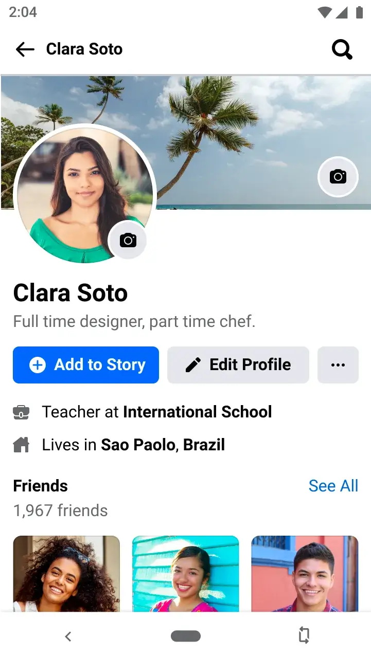 Facebook Lite captura de pantalla 4