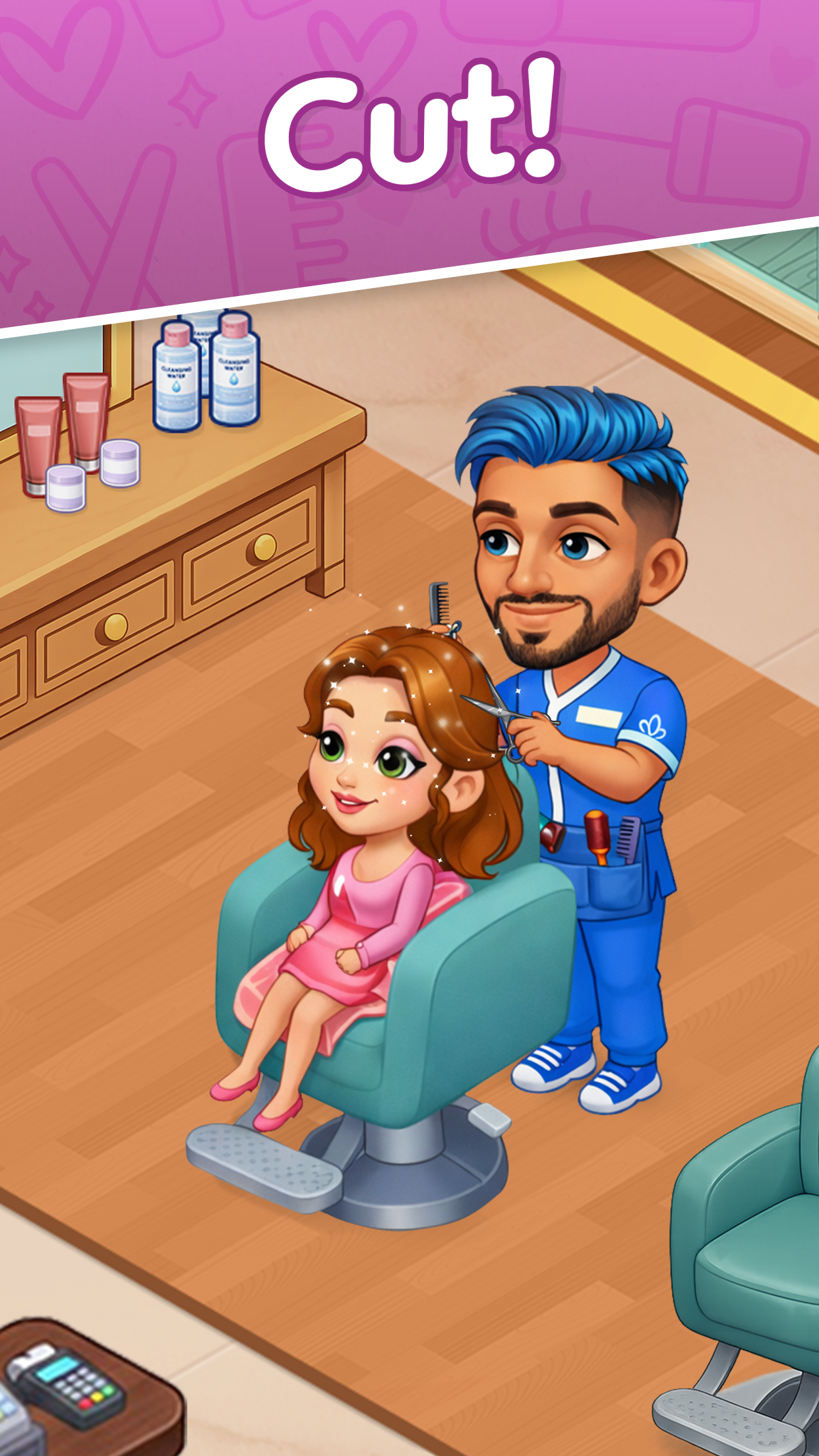 Happy Spa: Beauty Salon Games gameplay screenshot 3