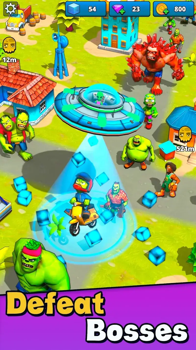 Screenshot Aliens vs Zombies: Invasion 4