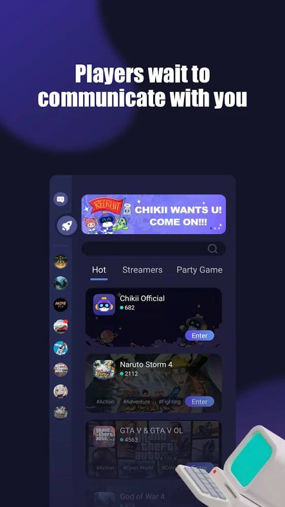 Vista previa de la app Chikii 7