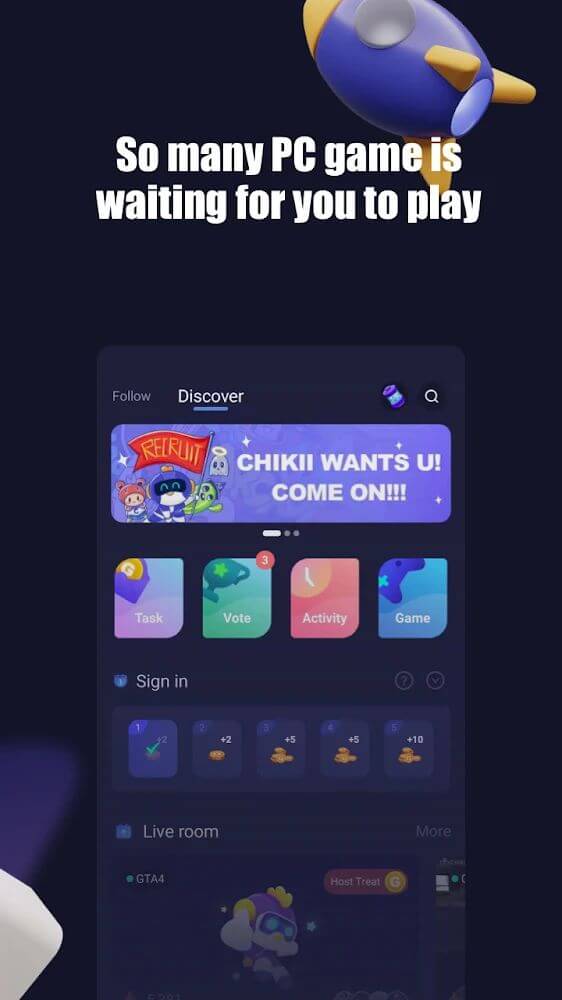 Vista previa de la app Chikii 8