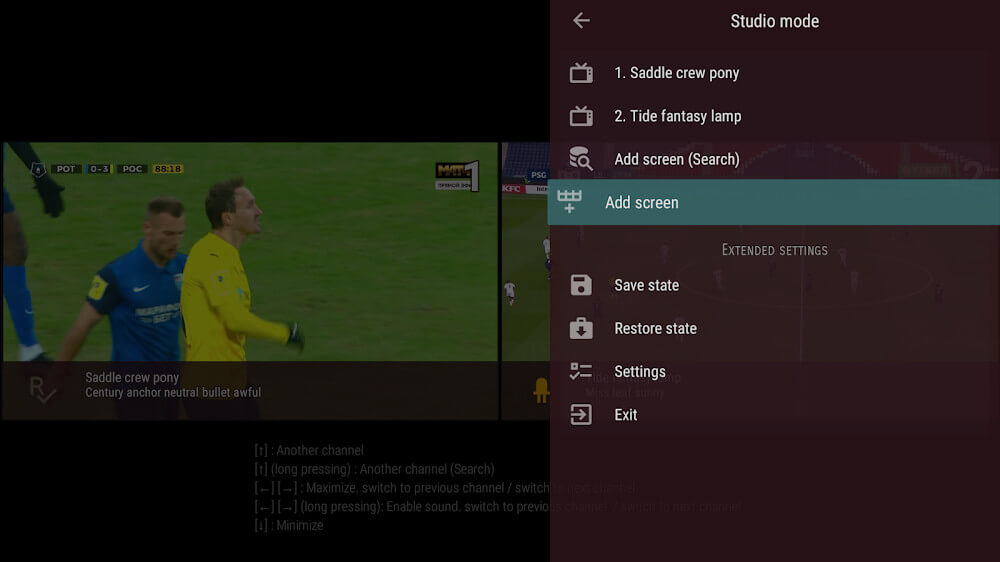 OTT Navigator IPTV app screenshot 6