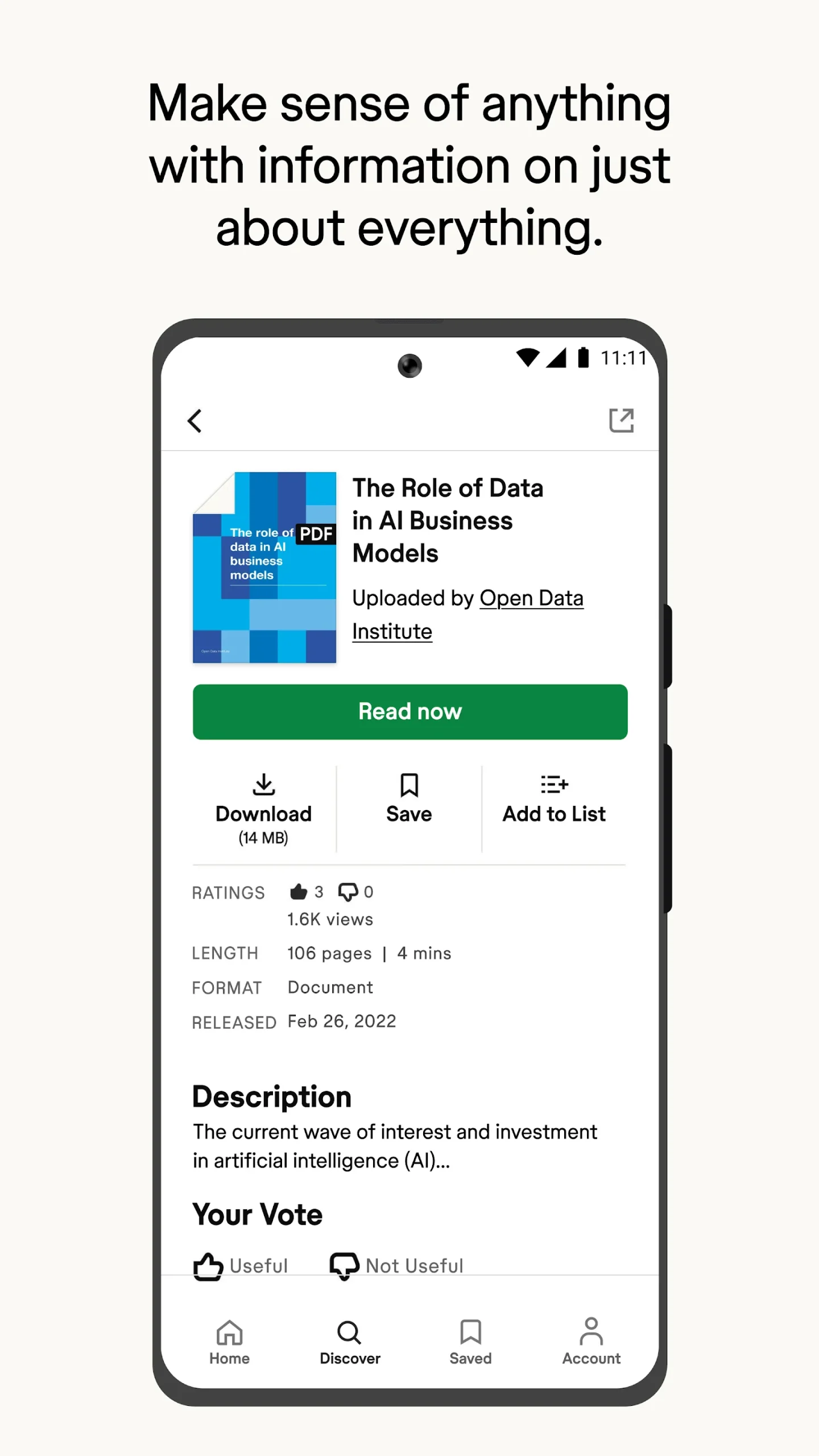 Scribd: 300M+ Documents app preview 3