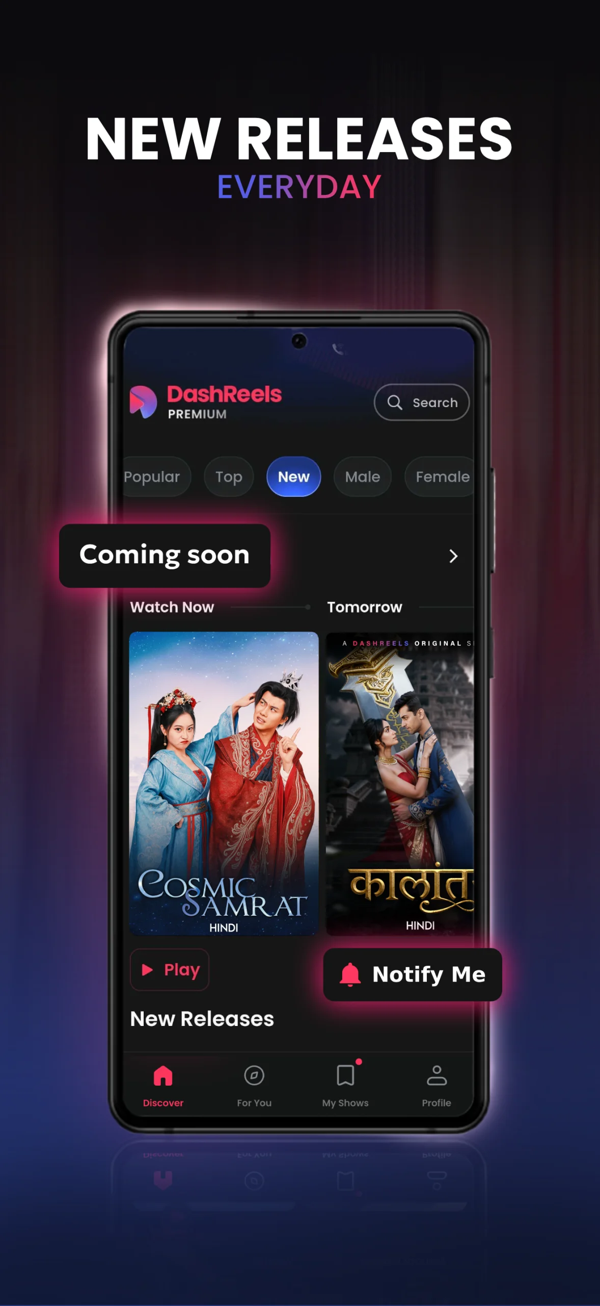 Short Movies & TV Clips - DashReels Screenshot 4