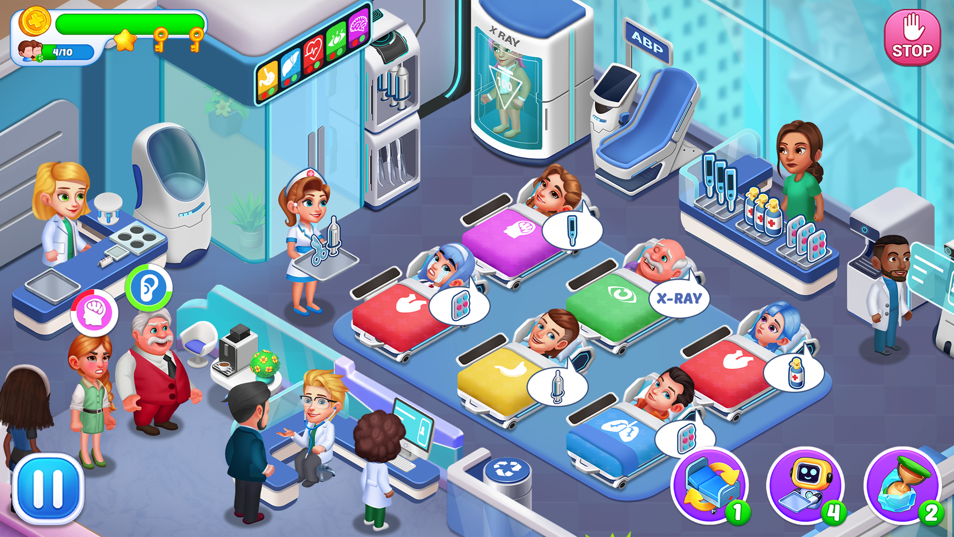 Happy Doctor: Clinic Game gameplay screenshot 4