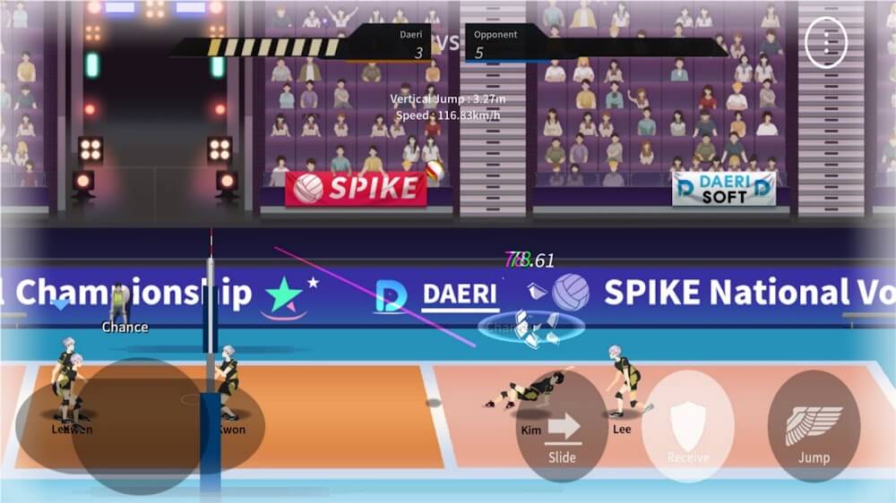Aperçu en jeu de The Spike 4