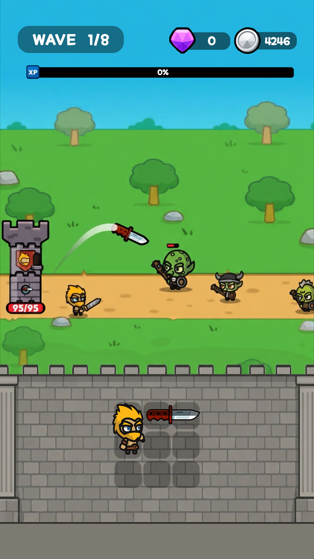 Backpack Castle Heroes screenshot 2