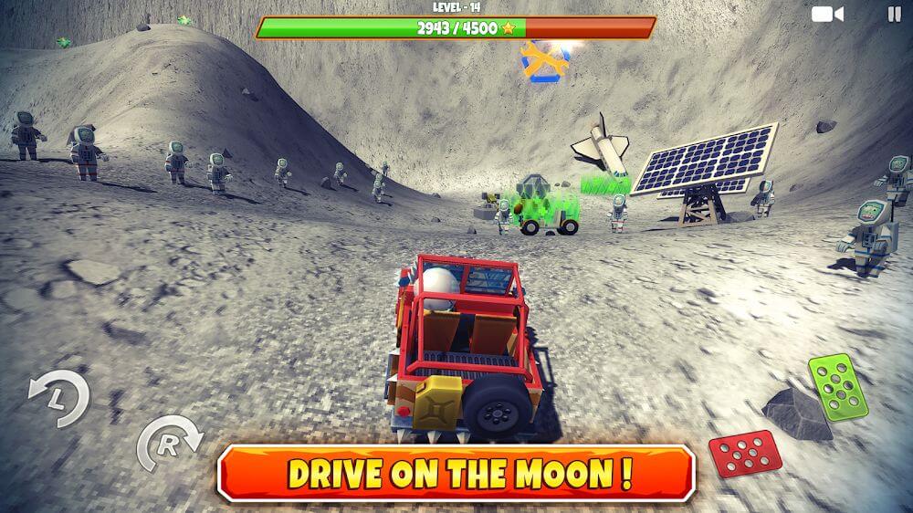 Captura de pantalla 4 de la jugabilidad de Zombie Offroad Safari
