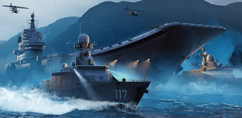 Captura de tela 1 de MODERN WARSHIPS