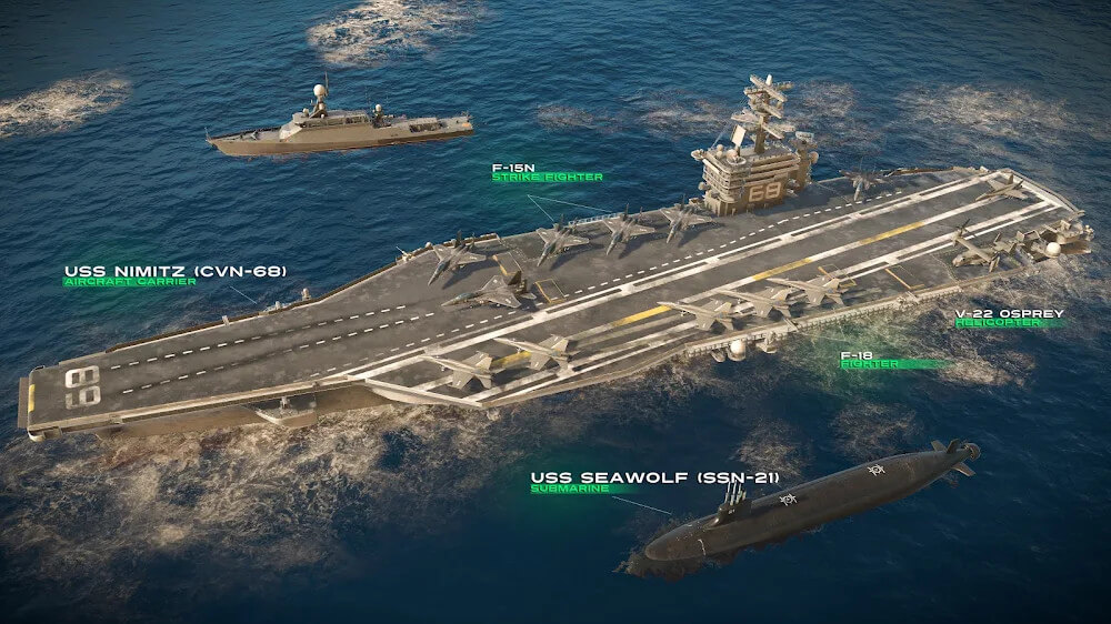 Captura de tela 2 de MODERN WARSHIPS