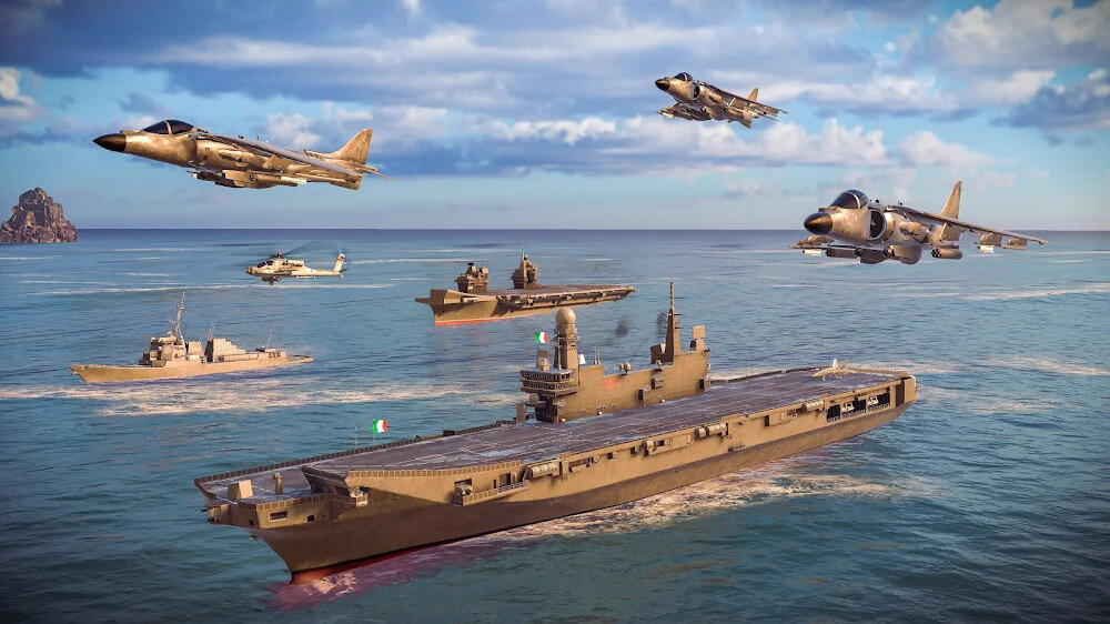 Captura de tela 6 de MODERN WARSHIPS
