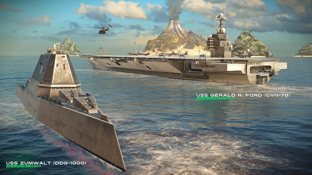 Captura de tela 3 de MODERN WARSHIPS