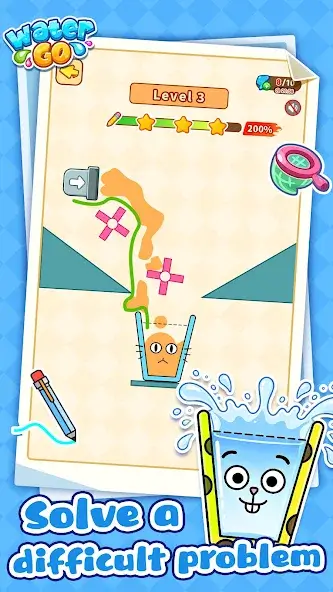 Captura de pantalla 3 de la jugabilidad de Water Go