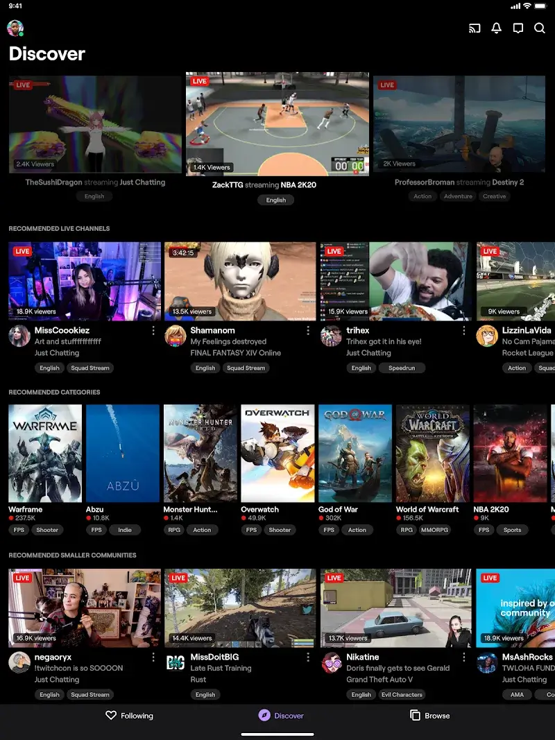 Captura de pantalla de Twitch 6