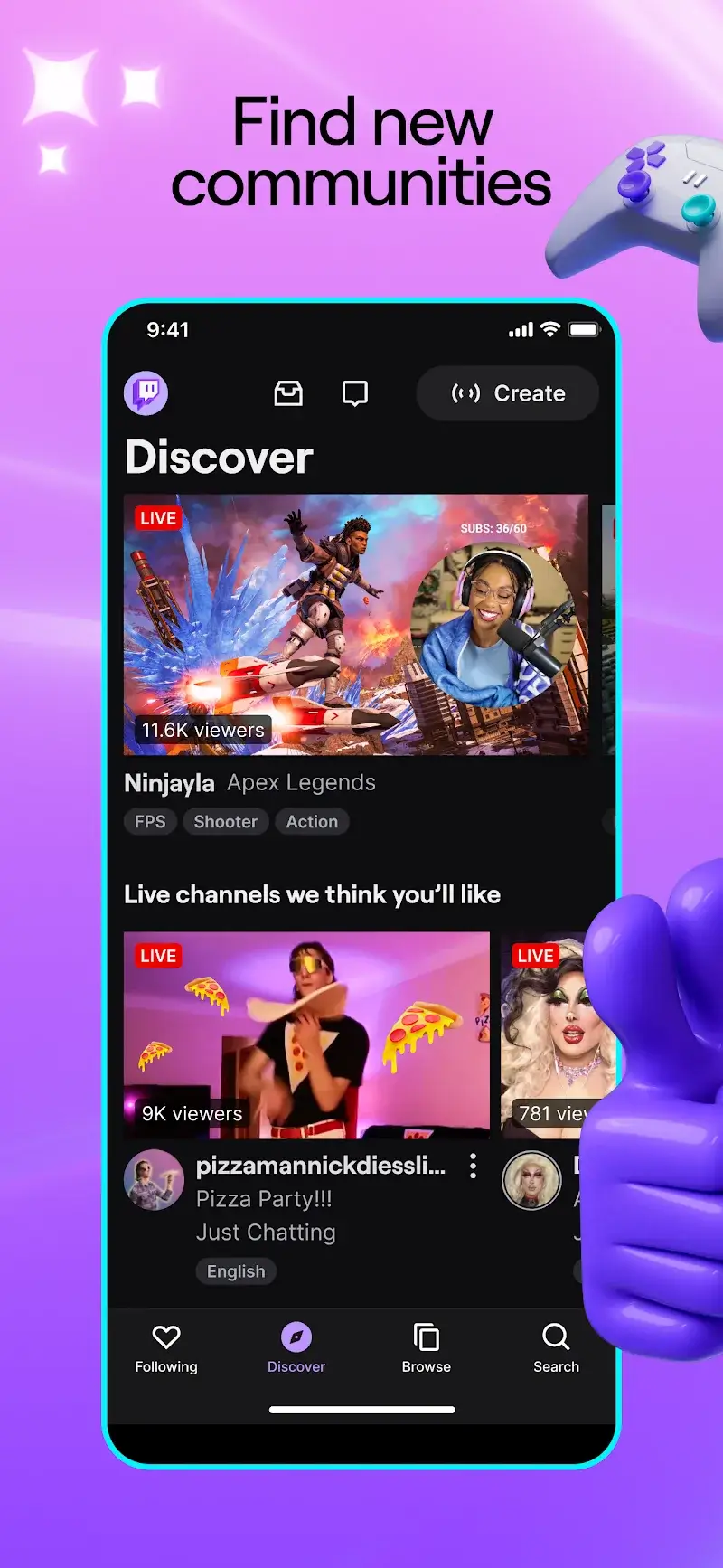 Captura de pantalla de Twitch 1