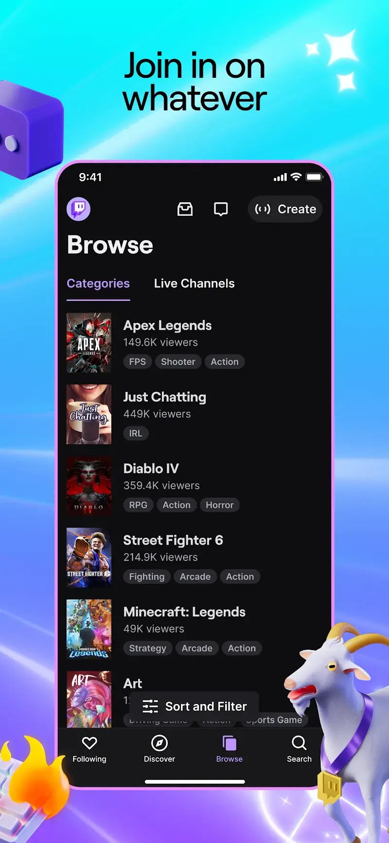 Captura de pantalla de Twitch 4