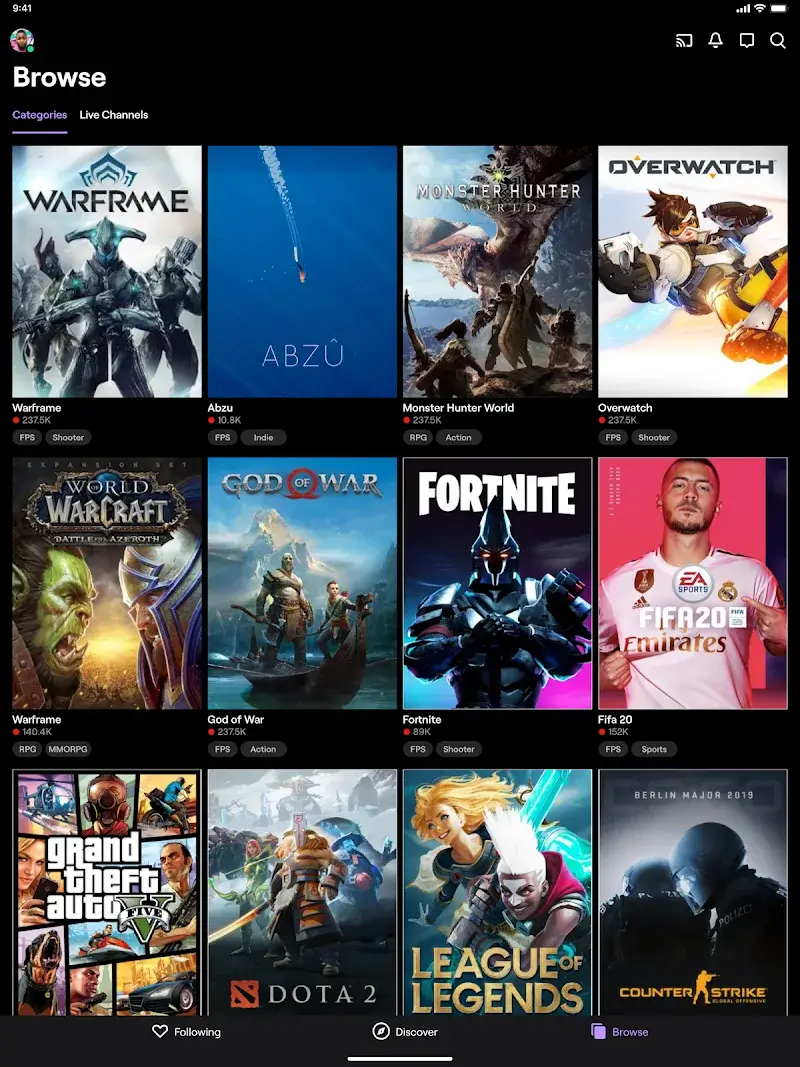Captura de pantalla de Twitch 5