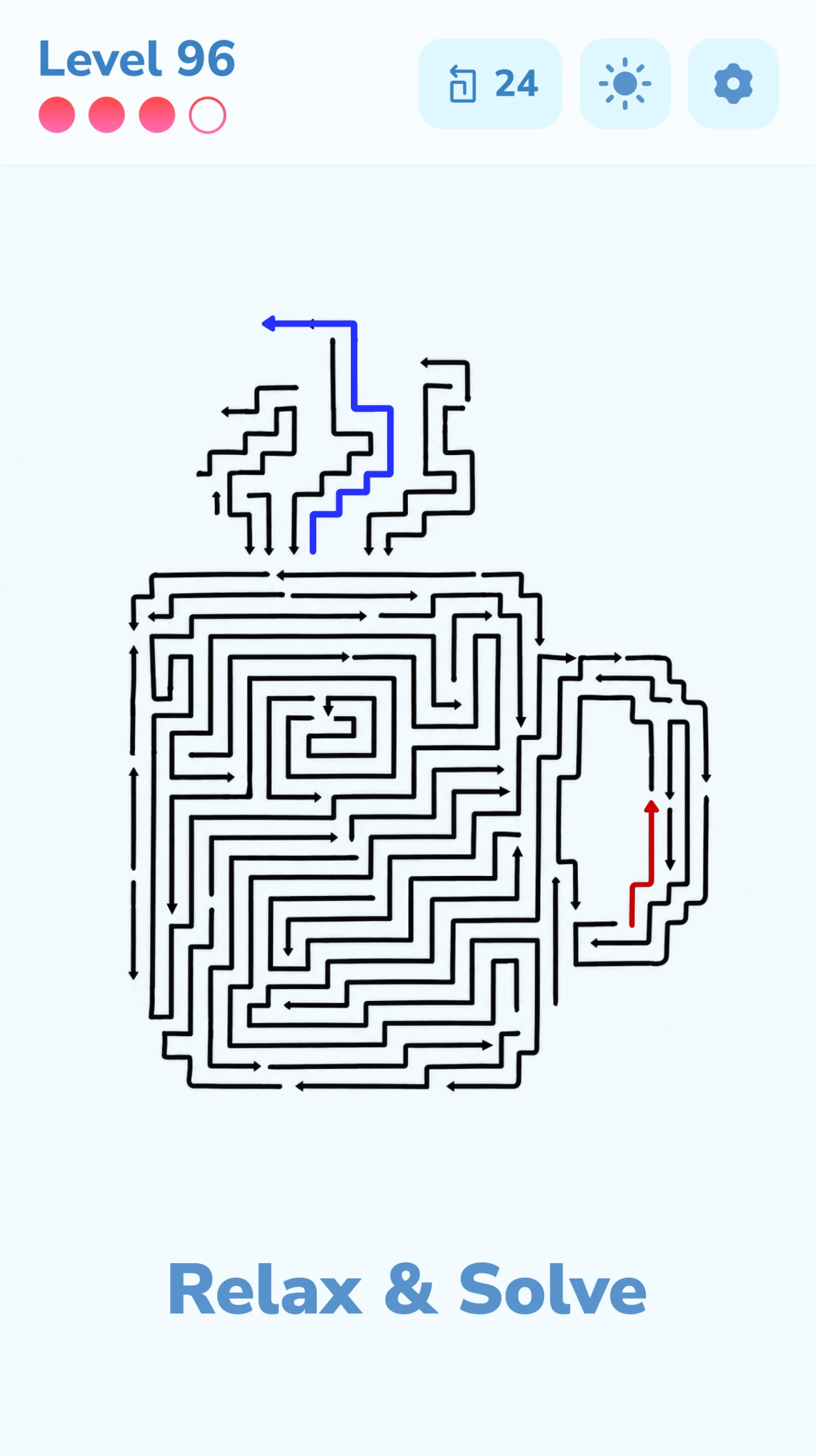 Arrow Puzzle Game – Shift Out gameplay screenshot 4