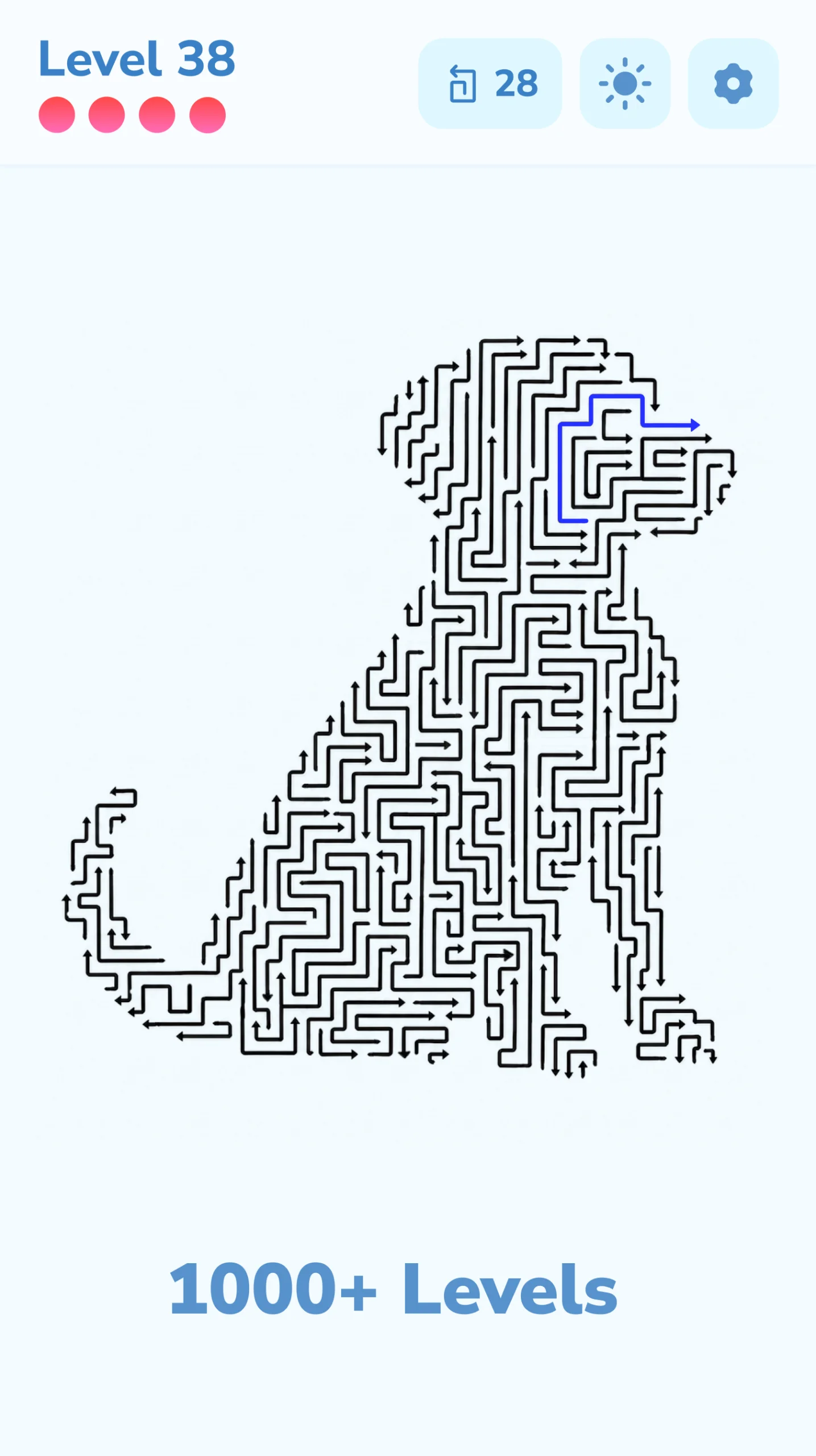 Arrow Puzzle Game – Shift Out gameplay screenshot 5