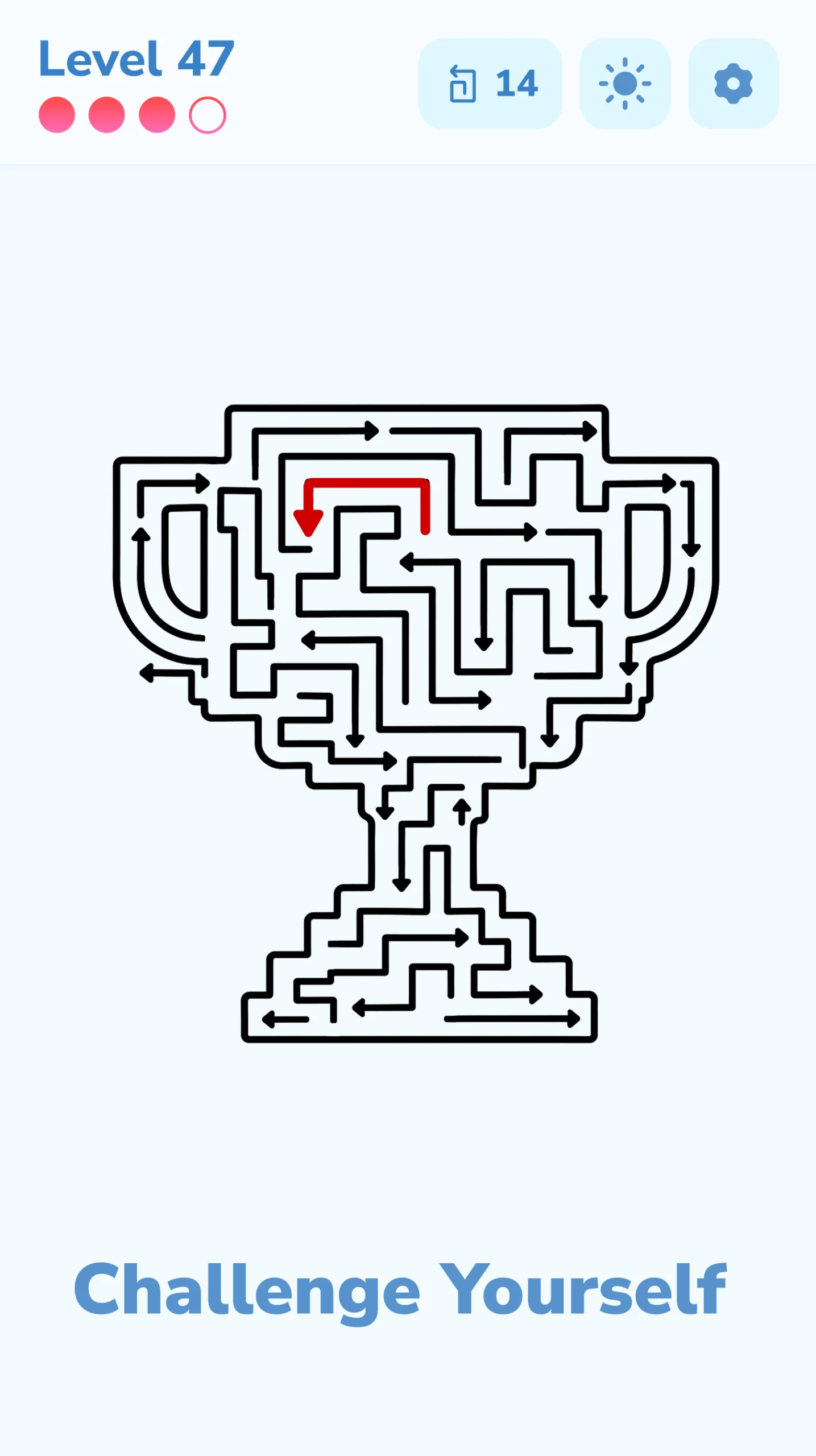 Arrow Puzzle Game – Shift Out gameplay screenshot 2