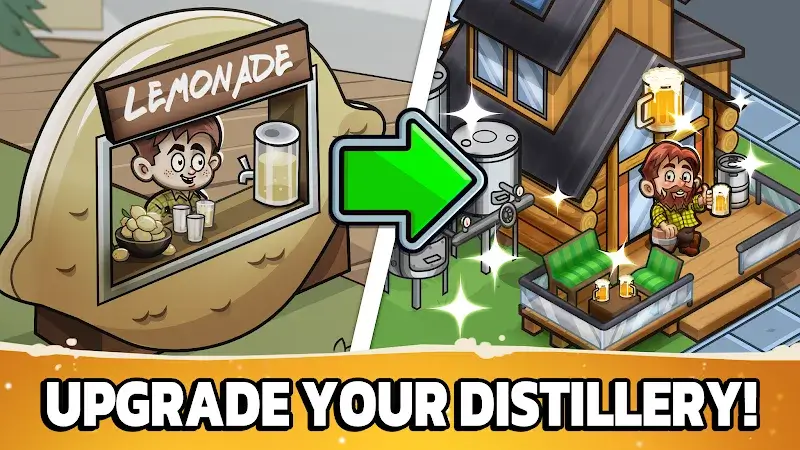 Idle Distiller Tycoon: Factory Screenshot 1