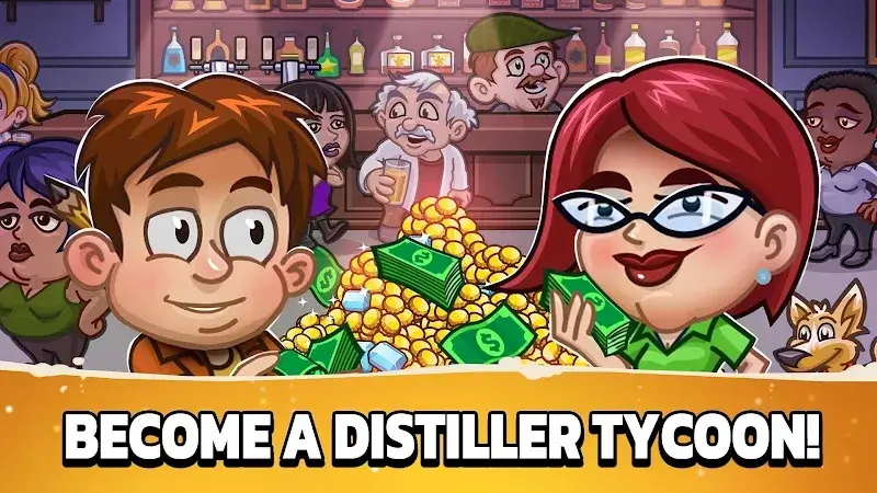 Idle Distiller Tycoon: Factory Screenshot 2