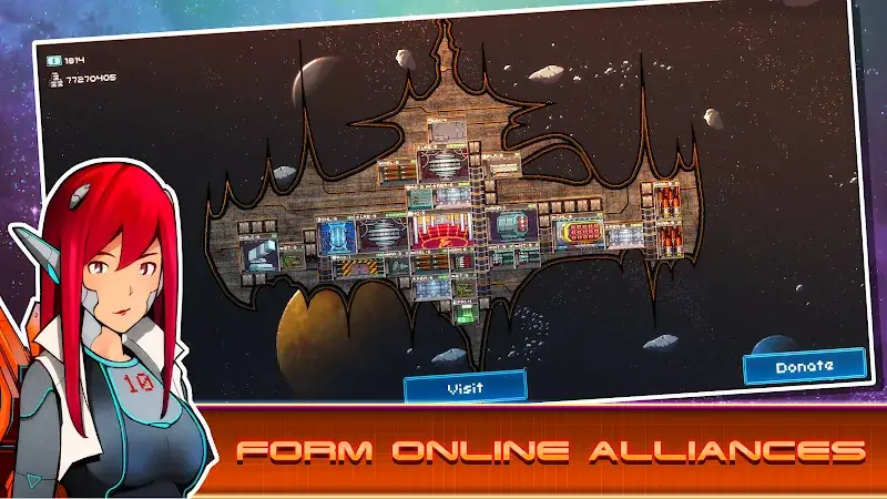 ภาพหน้าจอ Pixel Starships 2
