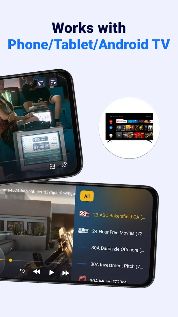 IPTV Player: Watch Live TV app preview 3