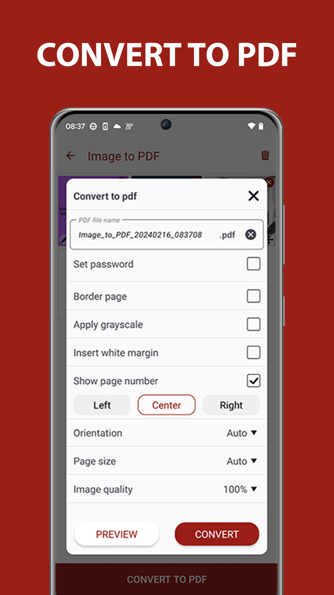 Image to PDF Converter preview image 4