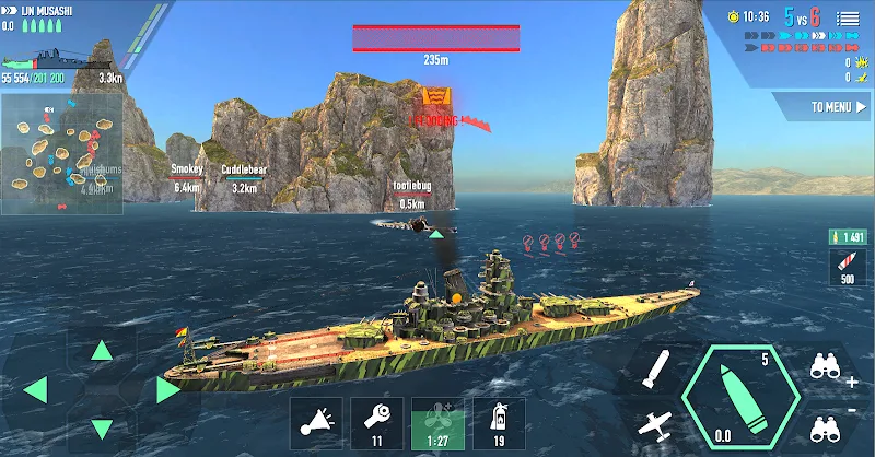 Captura de pantalla 5 de Battle of Warships: Online