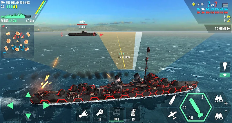Captura de pantalla 3 de Battle of Warships: Online