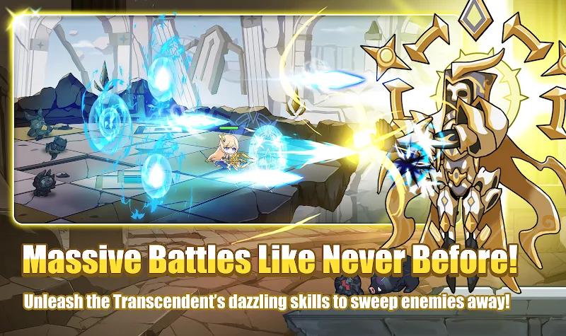 Captura de tela 2 de Transcendent: Idle RPG