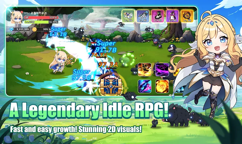 Captura de tela 6 de Transcendent: Idle RPG