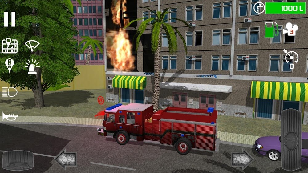 Captura de tela 3 do Fire Engine Simulator