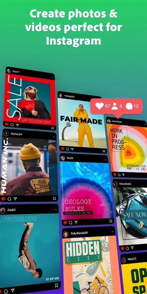 Adobe Express in-app preview 4