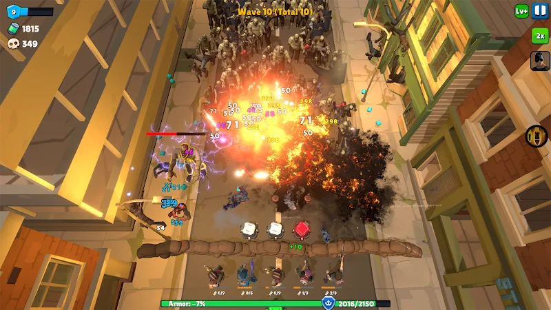 Screenshot 4 di Idle Zombie Wave