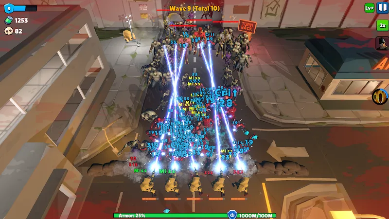Screenshot 2 di Idle Zombie Wave
