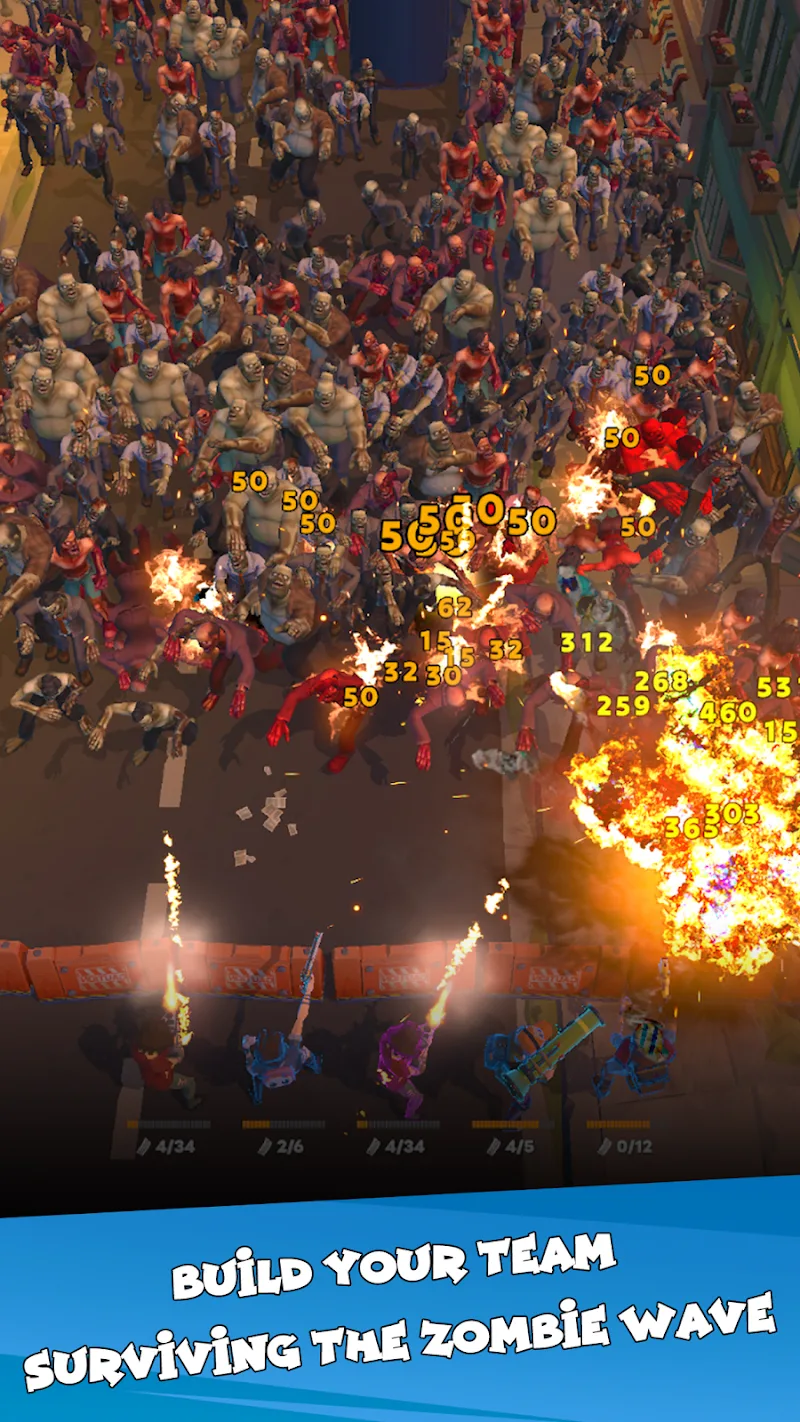 Screenshot 1 di Idle Zombie Wave
