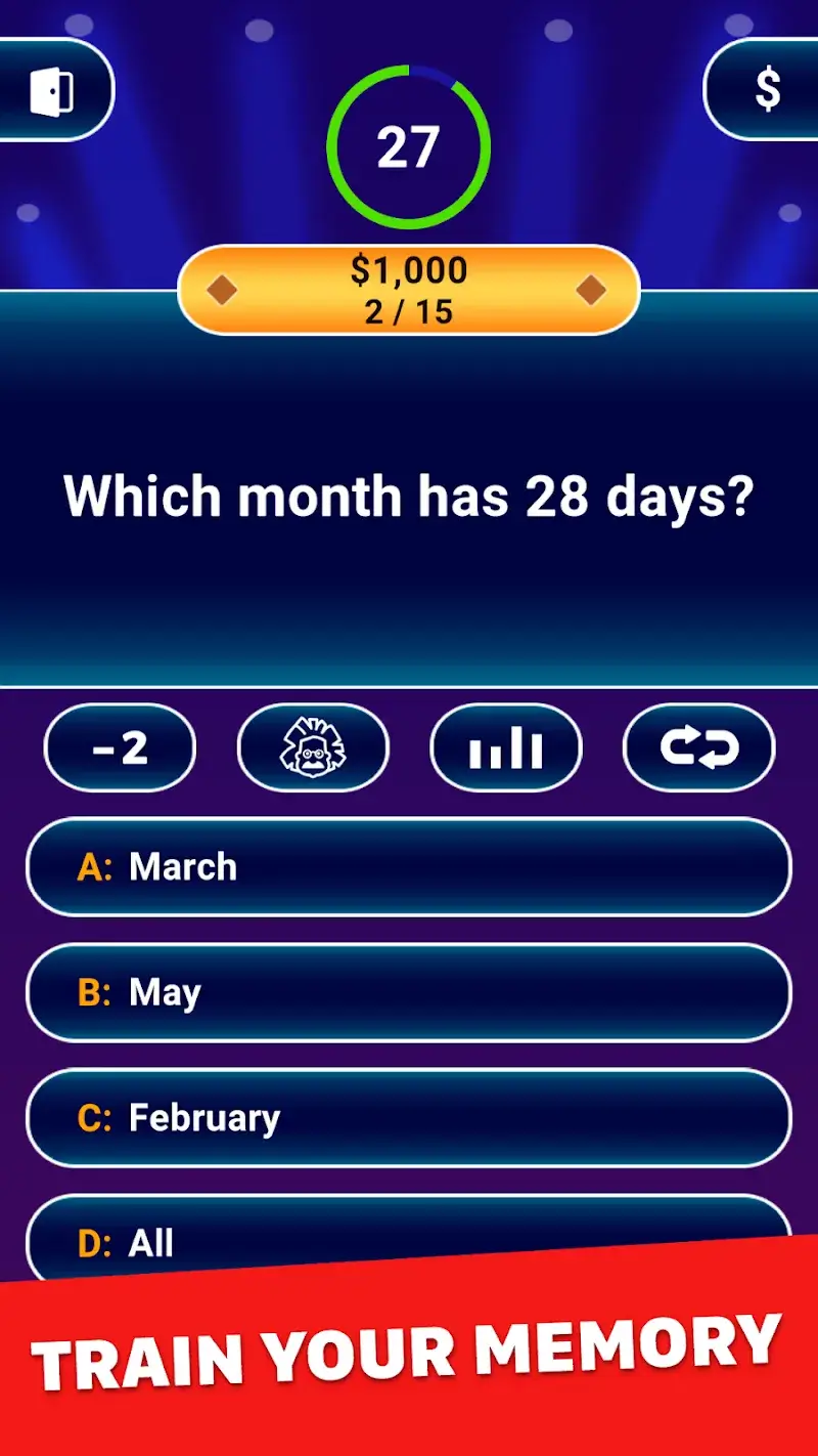 Millionaire Trivia Screenshot 3