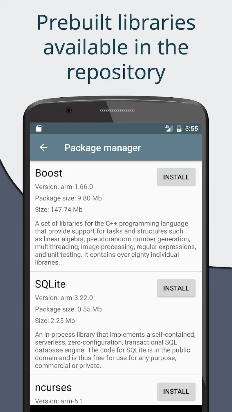 Cxxdroid Screenshot 3