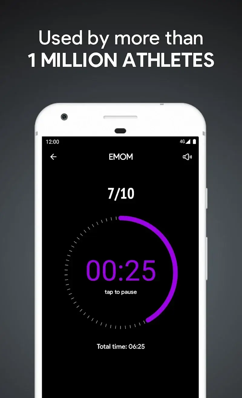 SmartWOD Timer captura de pantalla 2