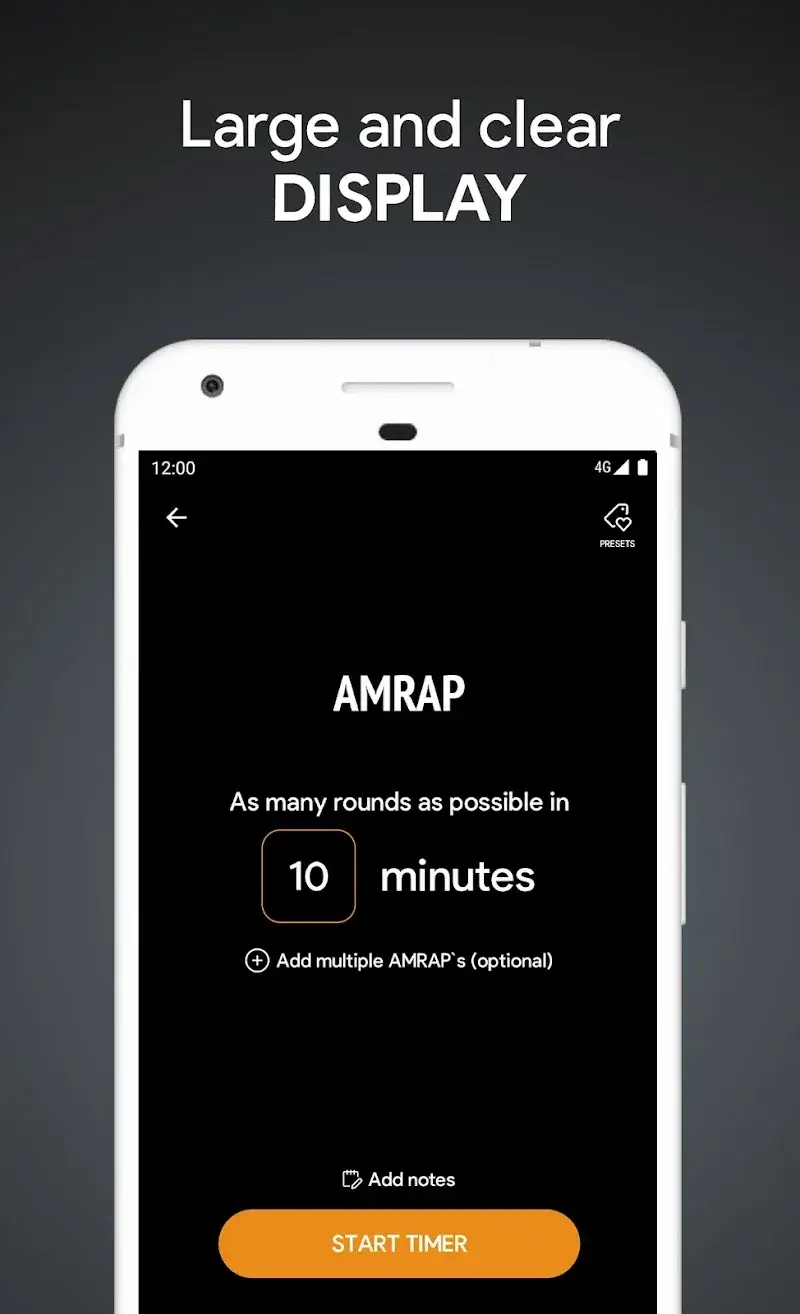 SmartWOD Timer captura de pantalla 3