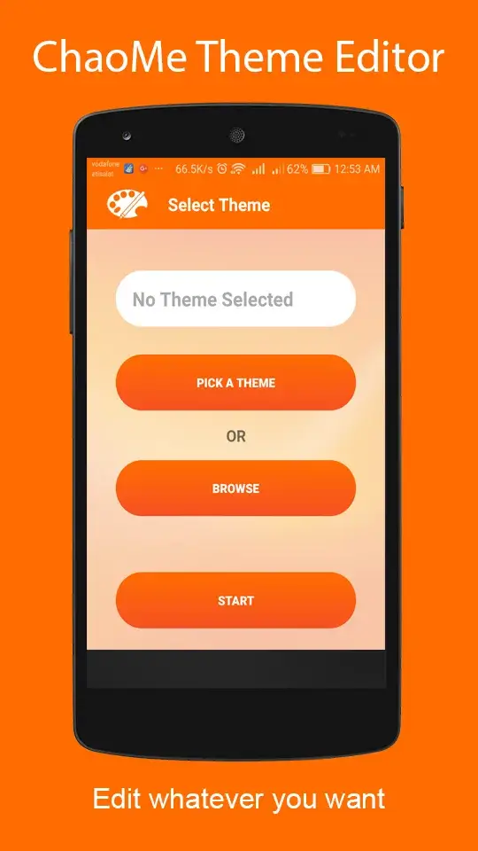 ChaoMe Theme Editor screenshot 2