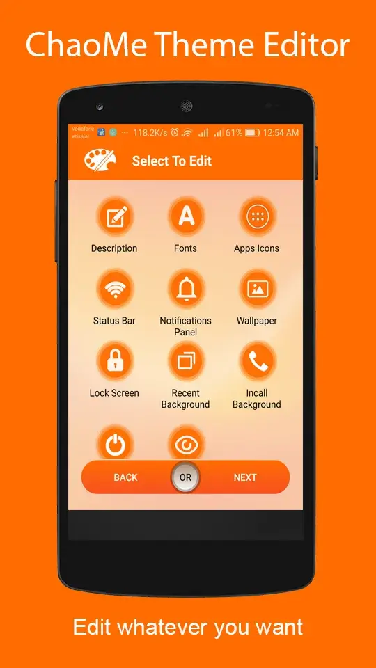 ChaoMe Theme Editor screenshot 1