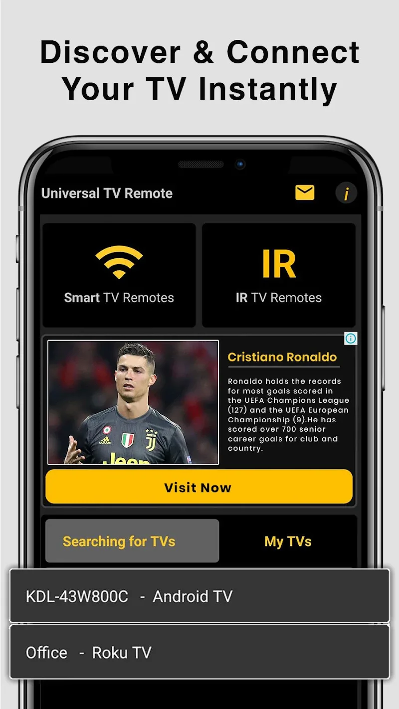 Capture d'écran 4 de Universal TV Remote Control